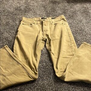 Men's Tan Denim Pants